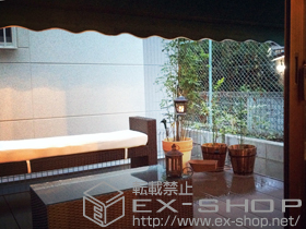 のウッドデッキ リウッドデッキ 200 単体+リウッドデッキフェンス4型 施工例