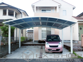 のカーポート レイナツインポート 積雪〜20ｃｍ対応 施工例