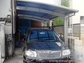 のカーポート レイナポート 延長 積雪〜20cm対応 施工例