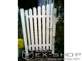 の門扉 アメリカン1型 片開き 施工例