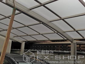 のカーポート プレシオスポート 積雪〜20ｃｍ対応 施工例