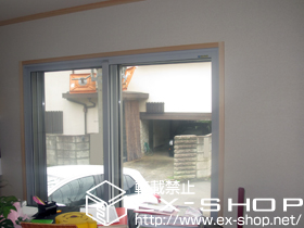 の二重窓（内窓） インプラス ダストバリア仕様 引違い窓 2枚建 施工例