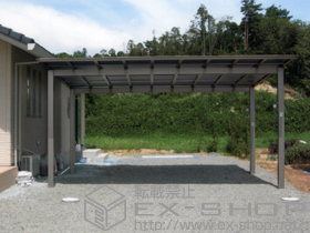 のカーポート アーキデュオ ワイド 施工例