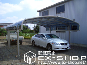 のカーポート レイナキャップツインポート 積雪〜20cm対応 施工例