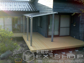 のウッドデッキ リコステージII 施工例