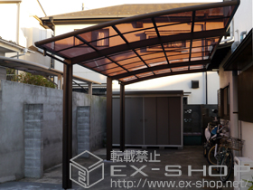 のカーポート レイナポート 延長 積雪〜20cm対応 施工例