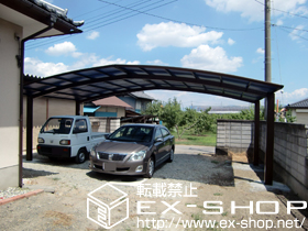 のカーポート レイナトリプルポート 積雪〜20cm対応 施工例