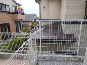 のフェンス・柵 イーネットフェンス1F型 施工例