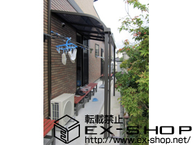 のテラス屋根 ライザーテラスII R型 テラスタイプ 積雪〜20?対応 施工例