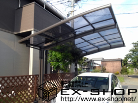 のカーポート カーブポートシグマIII 積雪〜20cm対応 施工例