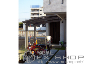 のサイクルポート・駐輪場 レイナポート ミニ　積雪〜20cm対応 施工例