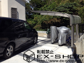 のカーポート プレシオスポート アルファ 積雪〜20cm対応 施工例