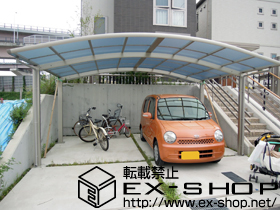 のカーポート レイナツインポート 積雪〜20ｃｍ対応 施工例