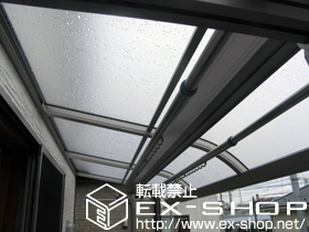 のテラス屋根 ヴェクターテラス R型 テラスタイプ 単体 積雪〜20?対応 施工例