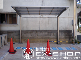 のサイクルポート・駐輪場 カーブポートシグマIII ミニ 積雪〜30cm対応 施工例