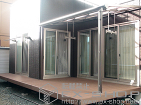 のウッドデッキ リコステージII 単体 施工例