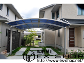 のカーポート レイナツインポート 積雪〜20?対応 施工例