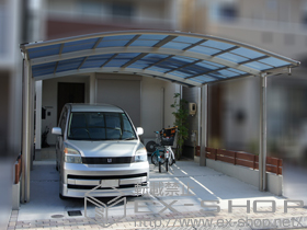 のカーポート レイナツインポート 積雪〜20cm対応 施工例