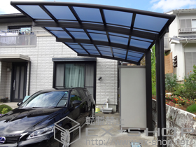 のカーポート レイナポートZ 積雪〜20ｃｍ対応 施工例