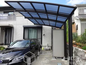 YKKAPのカーポート レイナポートZ 積雪～20ｃｍ対応 施工例