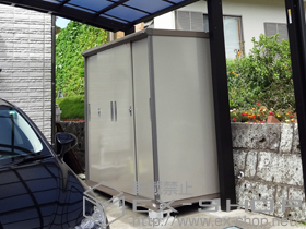 の物置・屋外倉庫 ナイソーシスター 一般型( KMX-219E) 施工例