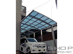 のカーポート レイナポート 縦連棟 積雪〜20cm対応 施工例