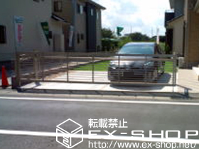 のカーゲート ワイドオーバードアS1型 手動式 施工例