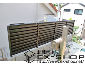 のフェンス・柵 サニーブリーズフェンスA型 間仕切りタイプ 施工例