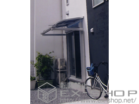 のバルコニー・ベランダ屋根 ヴェクターテラス R型 ルーフタイプ 単体 積雪〜20cm対応 施工例