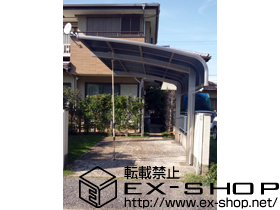 のカーポート レイナキャップポート 積雪〜20cm対応 施工例