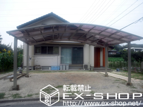 のカーポート レイナツインポート 積雪〜20cm対応 施工例