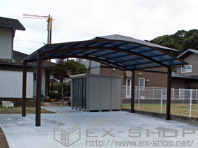 のカーポート レイナツインポート 積雪〜20cm対応 施工例