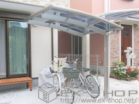 のサイクルポート・駐輪場 レイナポート ミニ 積雪〜20cm対応 施工例