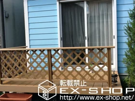 LIXIL ���N�V��(�g�X�e��)�̃E�b�h�f�b�L ���R�X�e�[�WII �P�́{�f�b�L�t�F���X �{�H��