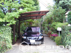 のカーポート レイナポート 積雪〜20cm対応 施工例