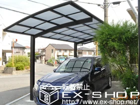 YKKAPのカーポート レイナポート 積雪～20cm対応 施工例