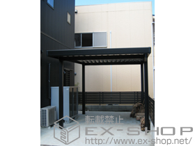 のカーポート テリオスポートIII 900 1台用 4本柱 積雪〜30cm対応 施工例