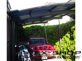 のカーポート レイナポート 延長 積雪〜20cm対応 施工例