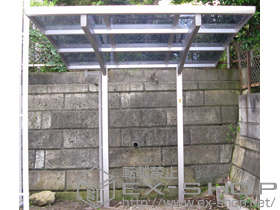 のサイクルポート・駐輪場 レイナポート ミニ 積雪〜20?対応 施工例