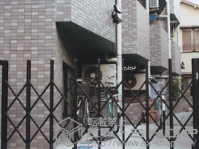 のカーゲート トリップゲート PA型 ノンレール 片開き　24S 施工例