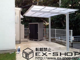 のカーポート アーキフィット 積雪〜20ｃｍ対応 施工例