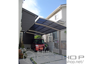 のカーポート カーブポートシグマIII 延長 積雪〜30cm対応 施工例