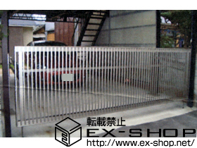 のカーゲート ワイドオーバードアS2型 手動式 施工例