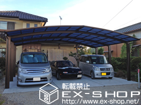 のカーポート レイナトリプルポート 積雪〜20cm対応 施工例