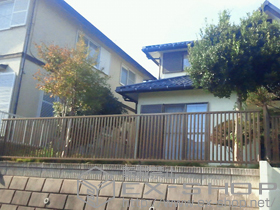 のフェンス・柵 プリレオR4型フェンス フリーポールタイプ 施工例