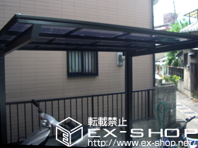 のサイクルポート・駐輪場 アーキフィット ミニ 積雪〜20ｃｍ対応 施工例