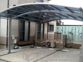 のカーポート レイナツインポート 積雪〜20cm対応 施工例