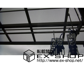 のバルコニー・ベランダ屋根 ライザーテラスII F型 屋根タイプ 単体 積雪〜20cm対応 施工例