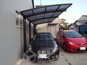 のカーポート レイナポートグラン 延長　積雪〜20cm対応 施工例