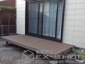 LIXIL ���N�V��(�g�X�e��)�̃E�b�h�f�b�L ���R�X�e�[�WII �P�́{�X�e�b�v 1�i�{�_�����Z�b�g �{�H��